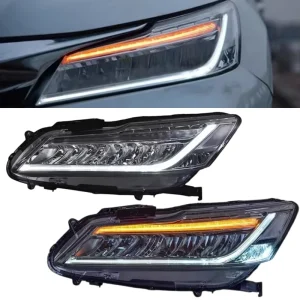 Accord 9.5th Gen LED Headlight Upgrade DRL Modified Front Light Head Lamp Turn Signal Auto Car Parts for Honda