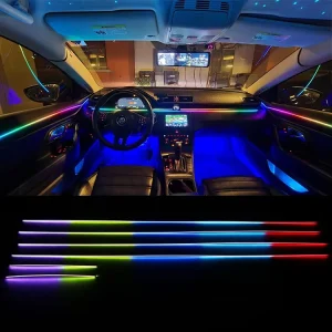 Acrylic RGB LED Ambient Light Car Interior Lights for Car Accessories