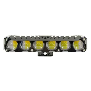 Adjustable 12V 80V LED Lights Waterproof Cool White Amber Strobe Front Headlights for Adventure Bike Offroad Motorcycle 6000K