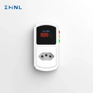 Adjustable 16A Single Phase AC 220V Digital Smart Over Under Adjustable Socket Voltage Protector for Stabilizer
