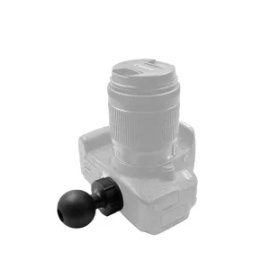 Adjustable Ball Mount for Go Pro Camera Holder Lighting Ball Head Adapter 1.5” Mini Ball Head 1 4” 20 Screw Mount Bracket