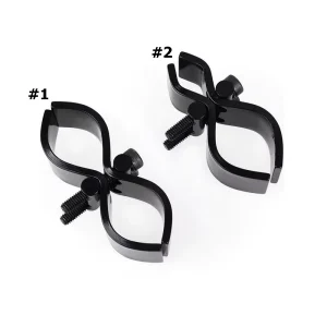 Adjustable Mounting Bracket Universal Flashlight Lamp Tube Clamp Mounts High Strength Tactical Laser Light Hunting Torch Clip