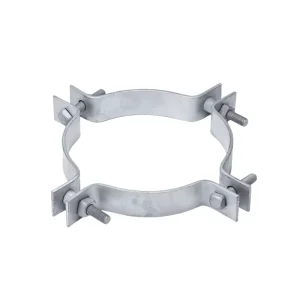 Adjustable Pole Band Clamp Fastening Pole Bracket Ca Gca Deg Clamp Heavy Light Duty Pole Band