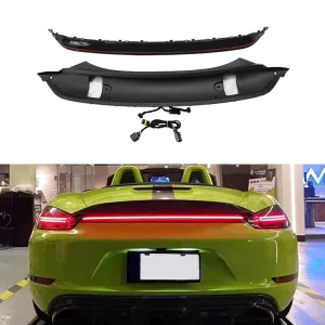 After Car Modification and Upgrade the Bumper Tailgate Taillights Brake and Turn Signals for Cayman Boxster 718