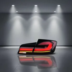 for BMW 5 Series F10 Taillights 2017 Upgraded Version LED Taillight Transparent Lens Brand New Taillight Assembly