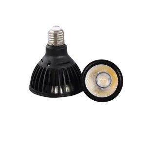 Aluminium PAR30 COB Spotlight GU10 E27 12W 15W PAR Bulb AC 110V 220V Black Embedded LED Bulb Indoor Lighting PAR20 Spot Light