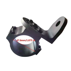 Aluminum Alloy Work Light Mounting Brackets for UTV ATV LED Whip Light Bracket Clamps Fit 1.75-2inch New Condition