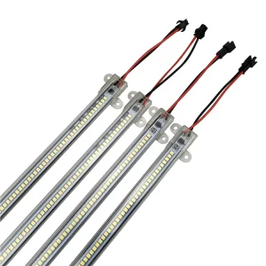 Aluminum PCB LED Bar Aluminum 220V 2835 144LEDs LED Hard Strip Light White Warm White IP65 Yellow LED Light Bar