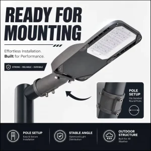 Aluminum Street Lights On/off Automatic Switch Photoitch Light Sensor Support Arm for Road Park Outdoor Lighting