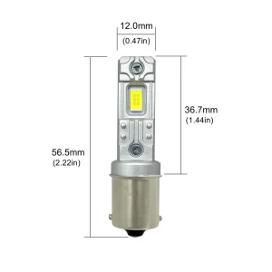 Amber 1156 3156 7440 LED Back-up Light White 3000K 60W Reverse Lamp 4000lm 880 881 P13 H4 H7 Fog Light Car Motorcycle Accessory