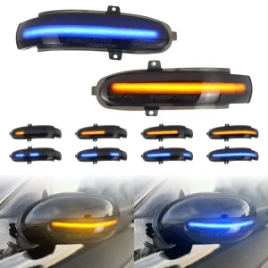 Amber Flash Mirror Indicators LED Sequential Turn Signal Lights for W203 S203 CL203 C Class Dynamic Blinker New