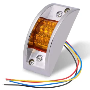 Amber LED 12V 24V Side Marker Clearance Lamp Red White Side Lights for Trucks and Trailers Car Light Accessories
