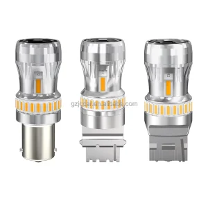 Amber LED Turn Signal Light Anti Hyper Flash Canbus Error Free 32W 1800LM No Resistor Needed Car Side Marker Bulb 12V
