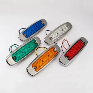 Amber Led Side Marker Lights for Trucks Side Clearance Marker Light Clearance Lamp Red White for Trailer