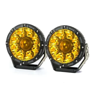 Amber Lens Round 7 Inch 45 Watts Fog Lights Led Work Light 4×4 Automotive Led Driving Light