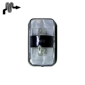 Amber Red Bus Light 4 LEDs LED Side Marker Lights 10 30V LED Lamp Waterproof Universal Car Headlight Tester for Truck