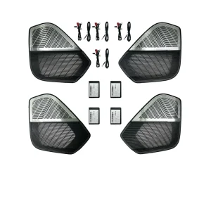 Ambient Light Trim for Audi Q7 Q8 Door Speaker Cover Illuminated Speaker Grille 12V