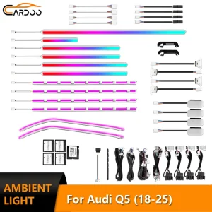 Ambient Light for Audi Q5 FY Car Interior 64 Colors LED Dynamic Lighting Upgrade Kit MMI Screen Control