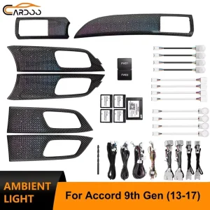 Ambient Light for Honda Accord 9th Gen Car Interior Dynamic Lighting Upgrade Accessories Carbon Starry Style