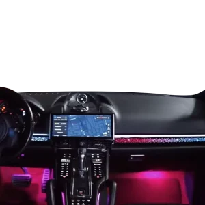 Ambient Lighting Car Led Turbine Air Vent Interior Ambient Light for Porsche Cayenne Panamera Macan