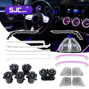 Ambient Lighting Kit for Mercedes Benz GLA W247 64-color LED Interior Ambient Lighting Upgrade