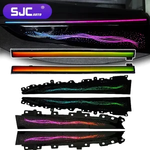 Ambient Lighting Kit for Tesla Model Y Interior Upgrade Featuring 64-color LED Lighting