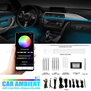 Ambient Lighting for BMW 3 Series F30 F31 F34 4 Series F32 F33 F36 Car Interior Ambient Lighting