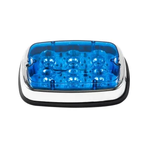 Ambulance Side Marker Light Amber Red Blue White LED Strobe Flashing Light Surface Mounted for Cars and Vehicles