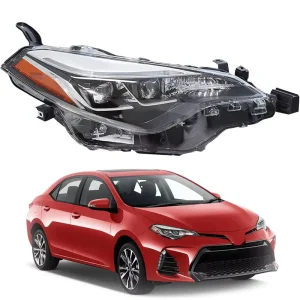 American Edition Headlights for Toyota Corolla SE Car Front Lamp Accessories Automobile Light