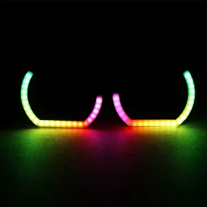Angel Eye Led Headlights Halo Ring Car Rgb for Car Decoration Accessories