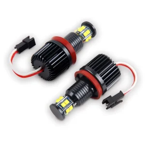 Angel Eyes Led Light Lamp H8 120W for BMW E90 E91 White LED Angel Eyes Halo Ring Marker Lights Bulbs