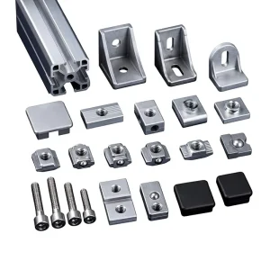 Anodized Aluminum Alloy LED Profile Channel Heat Sink Flange Extrusion for Lighting Frame OEM