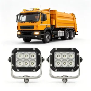 Anti Corrosion 60W LED Mining Light Vibration Proof IP68 Waterproof 6000LM Heavy Duty for Off Road Vehicles