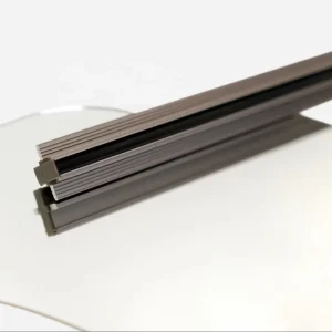Anti Glare Cabinet Lights Wall Panel LED Profile with Black Diffuser for Residential and Hotel Interiors YB3004-25