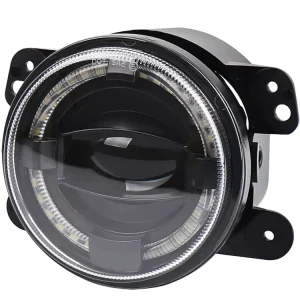 Anti-flicker 4 Inch High Bright 30W 12V 6000K Off Road Vehicles Universal Fog Light for Jeep Wrangler