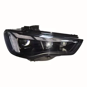 Audi A3 Headlight Assembly 2014-2016 Upgrade 65W 12V LED Headlights Sequential Daytime Running Lights Flowing