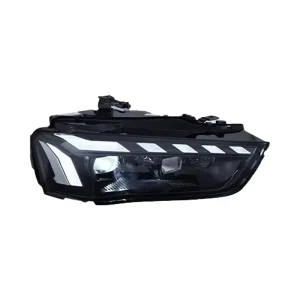 Audi A4L Headlight Assembly Retrofit Sequential Daytime Running Lights Flowing Turn Signals LED 12V
