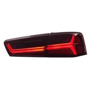Audi A6 12-15 Taillight Assembly SJC Model A6L C7 Modified C7Pa Fishbone-Style LED Sequential Turn Signals 12V