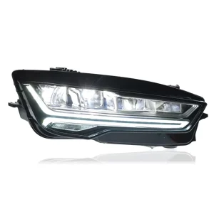 Audi A7 Headlight Assembly RS7 LED Daytime Running Light DRL 50W 12Volt Headlamp OEM