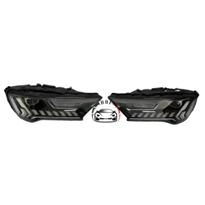 Audi Q7 Front Matrix LED Headlight Assembly Original Used Component with 6000k Color Temperature