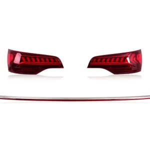 Audi Q7 dynamic sequential turn signal tail light assembly with LED lights new condition 12v voltage