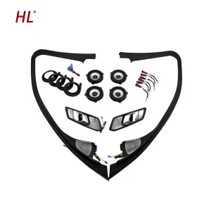 Audio Speaker Horn LED Cover Door Speaker Glow Tweeter Luminous Night Lighting Trim for BMW 3 Serices G20