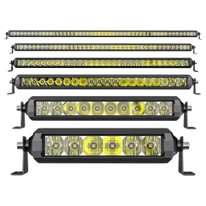 Aurora Northern Lights Screwless 30-Inch Single-Row Light Bar 150W 9-36V for Wrangler Raptor Off-Road Vehicle