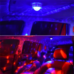Auto 5V Multi Color Car LED Decorative Light Interior Ceiling Atmosphere Lamp for Automotive Car Interior Ambient Lighting