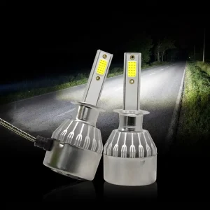 Auto Automotive Accessories Tuning Lightings Custom Araba Aksesuar Rock C6 Headlights LED Light Bulbs for Universal Car