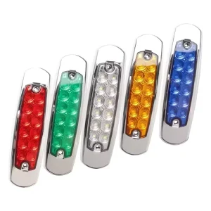 Auto Car 24V LED Light Lorry Sidelight Marker LED Signal Light 24V LED Yellow Indicator Side Marker Lights
