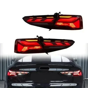 Auto Car Accessories Full LED Taillights Suitable for Audi A5 B9 Rear Brake Lamps for Audi A5 Taillamps