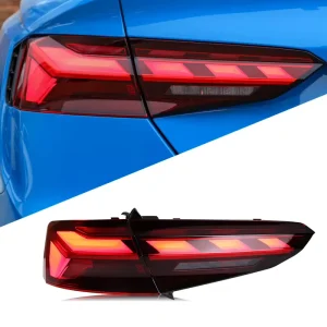 Auto Car Accessories LED Tail Lights for Audi A5 Taillight New Upgrade S5 B9 Style Full LED Sequential Turn Signal
