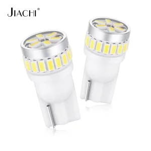 Auto Car Accessories for License Plate Lamp 3014 24smd 6000k 6500k 12volt W5w Projector T10 Led Light Bulb Yellow