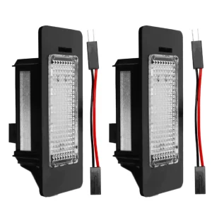 Auto Car LED Number License Plate Light RGB Light for Audi A1 A4 B8 A5 S5 A6 S6 A7 Q5 TT TTS 2D for VW Car Staring
